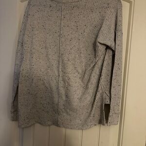 American Eagle Outfitters Gray Speckled Sweater